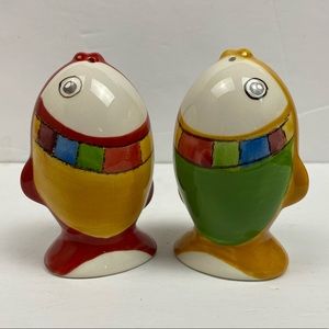 Tropical Fish Salt and Pepper Shakers Sea Ocean